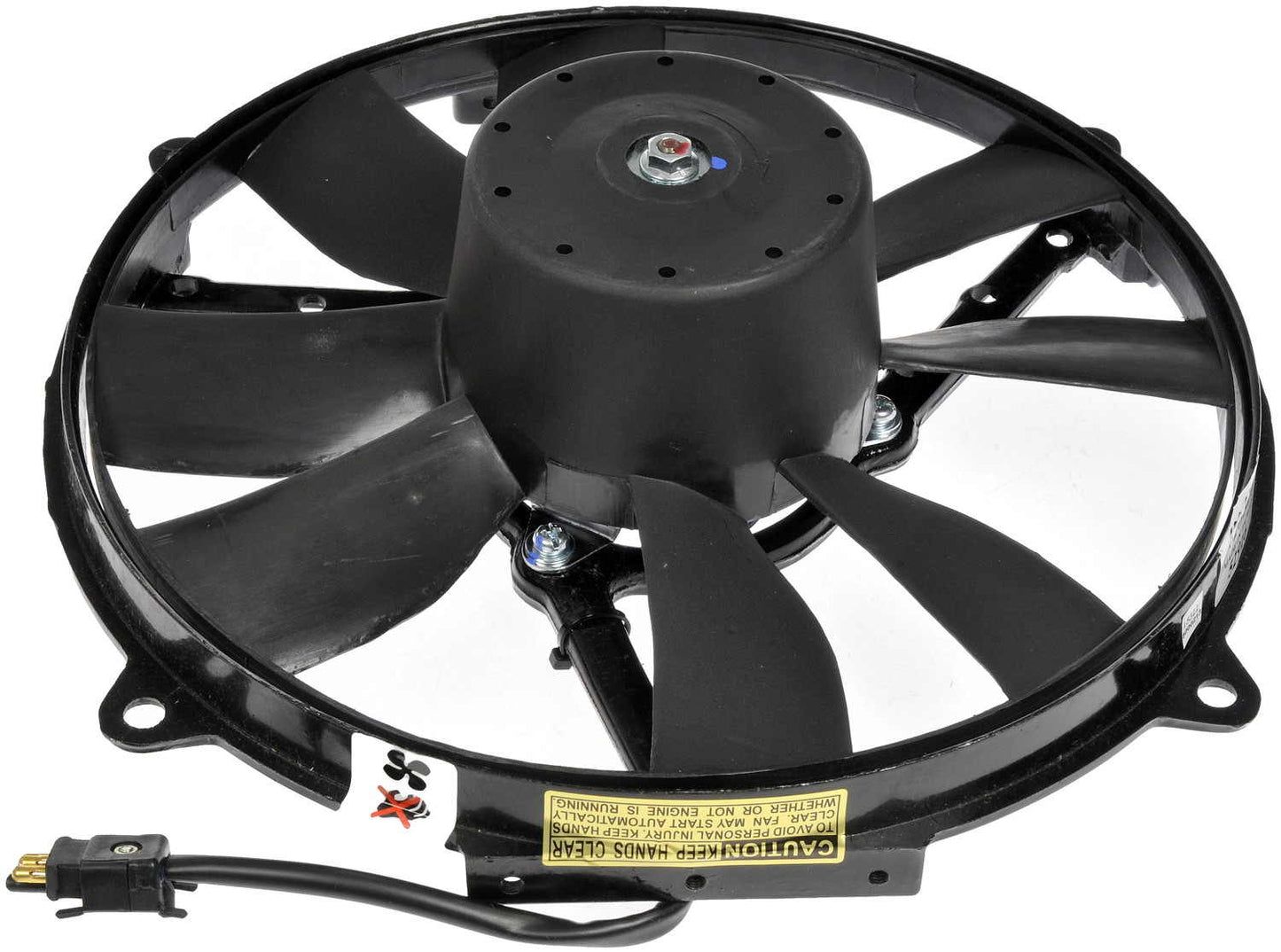 Front View of Left Engine Cooling Fan Assembly DORMAN 620-920