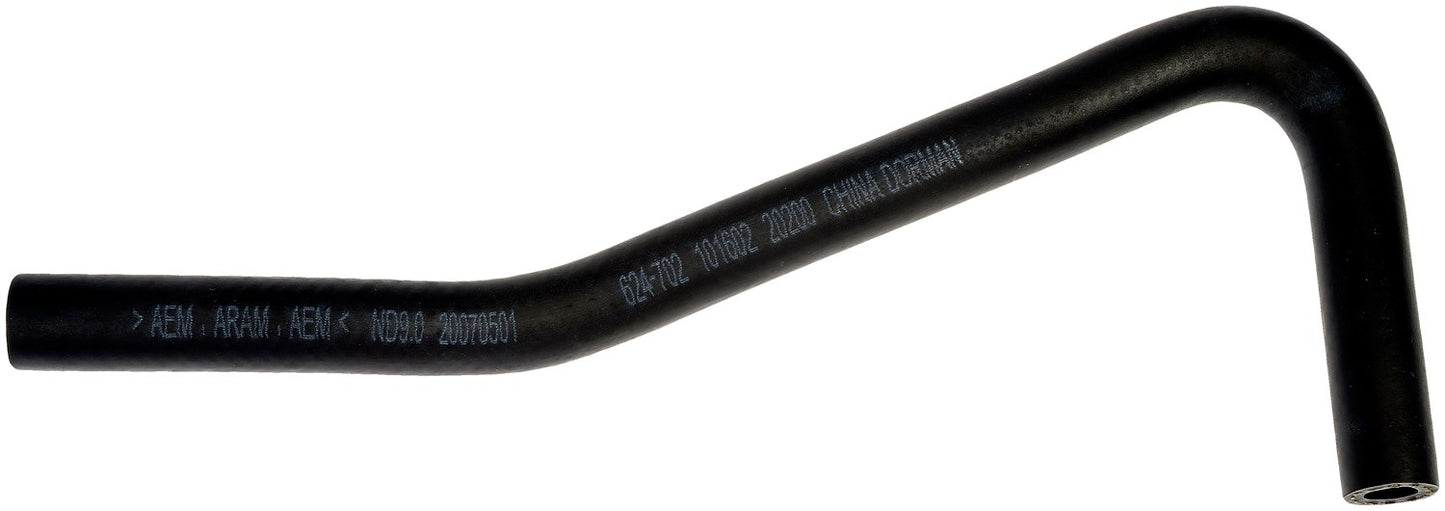 Top View of Automatic Transmission Oil Cooler Hose Assembly DORMAN 624-702