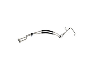 Front View of Engine Oil Cooler Hose Assembly DORMAN 625-105