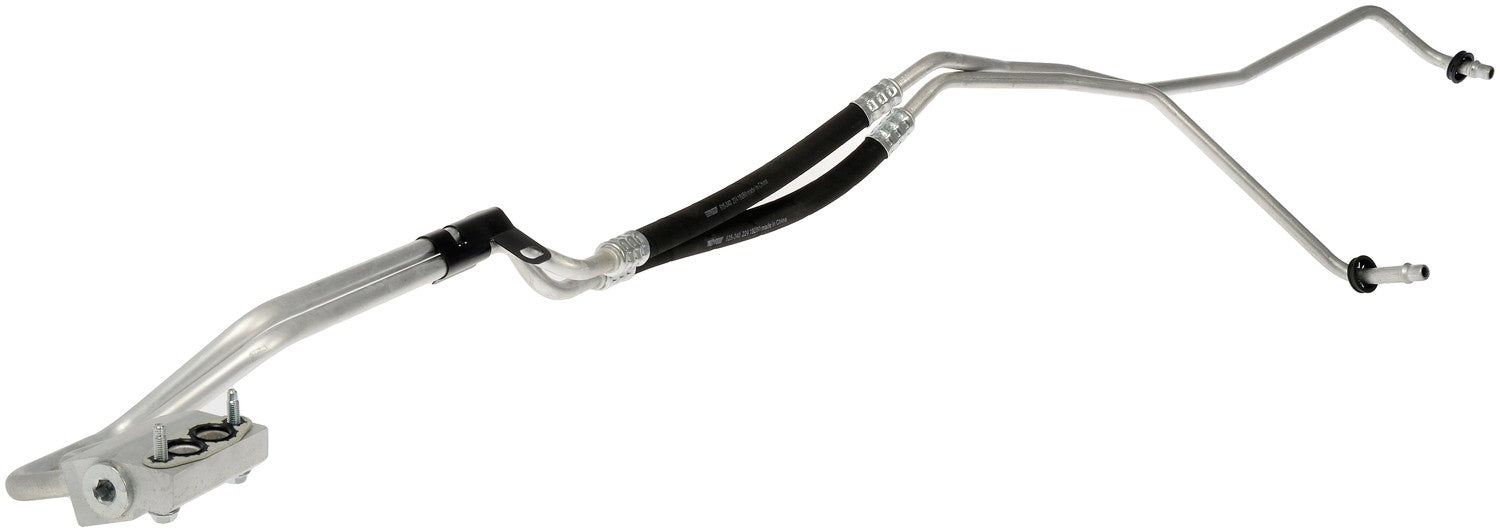 Top View of Engine Oil Cooler Hose Assembly DORMAN 625-340