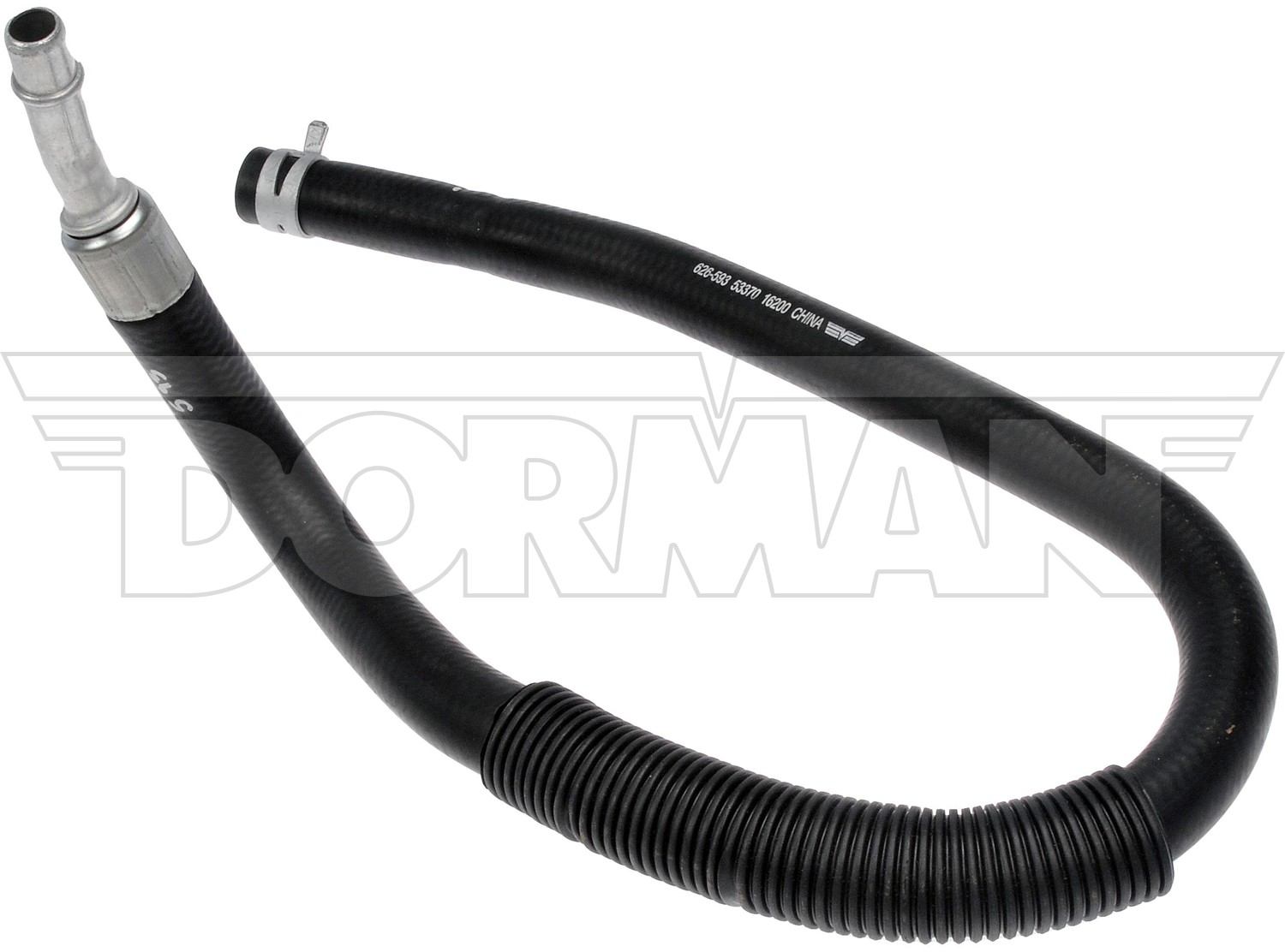 Angle View of HVAC Heater Hose Assembly DORMAN 626-593