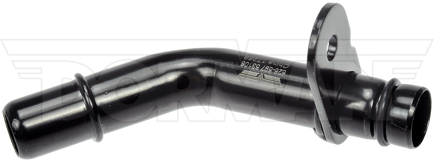 Angle View of HVAC Heater Hose Assembly DORMAN 626-597