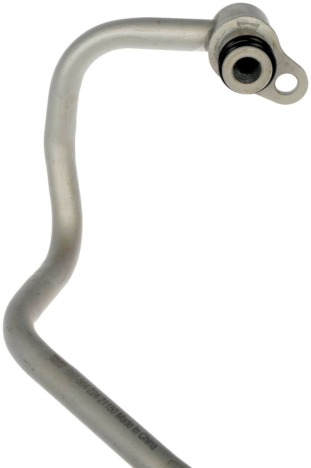 Right View of Left Turbocharger Coolant Line DORMAN 667-564