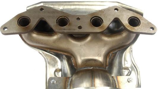 Top View of Catalytic Converter with Integrated Exhaust Manifold DORMAN 673-608