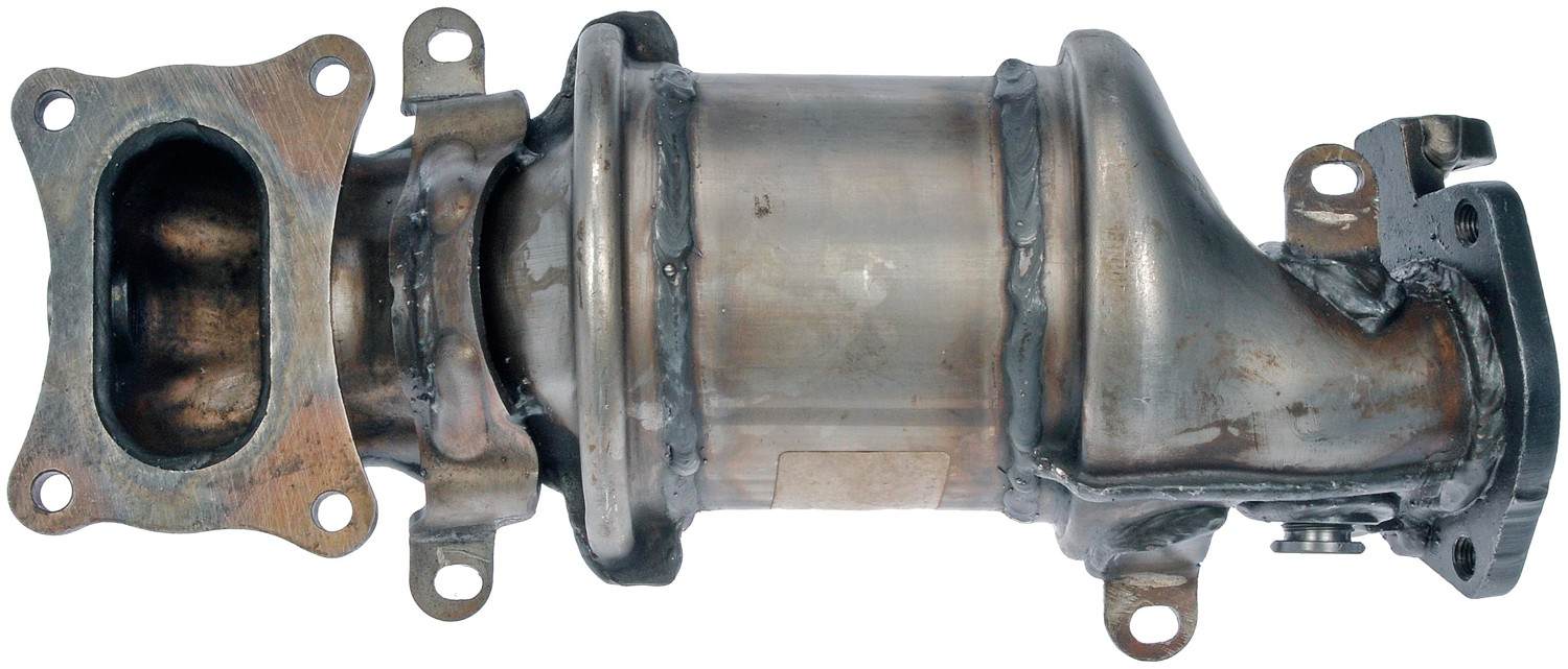 Back View of Front Catalytic Converter with Integrated Exhaust Manifold DORMAN 674-145