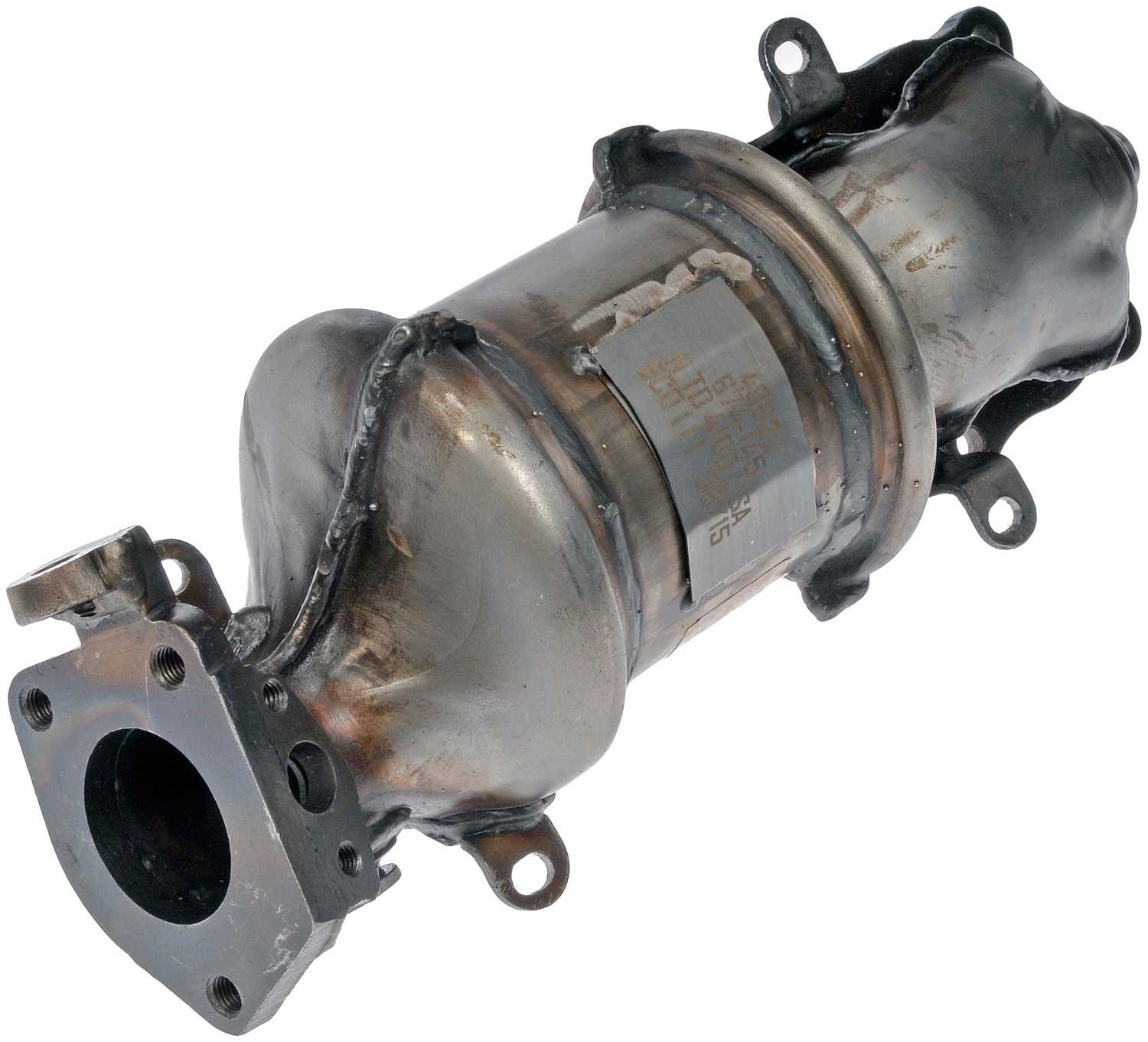 Front View of Front Catalytic Converter with Integrated Exhaust Manifold DORMAN 674-145