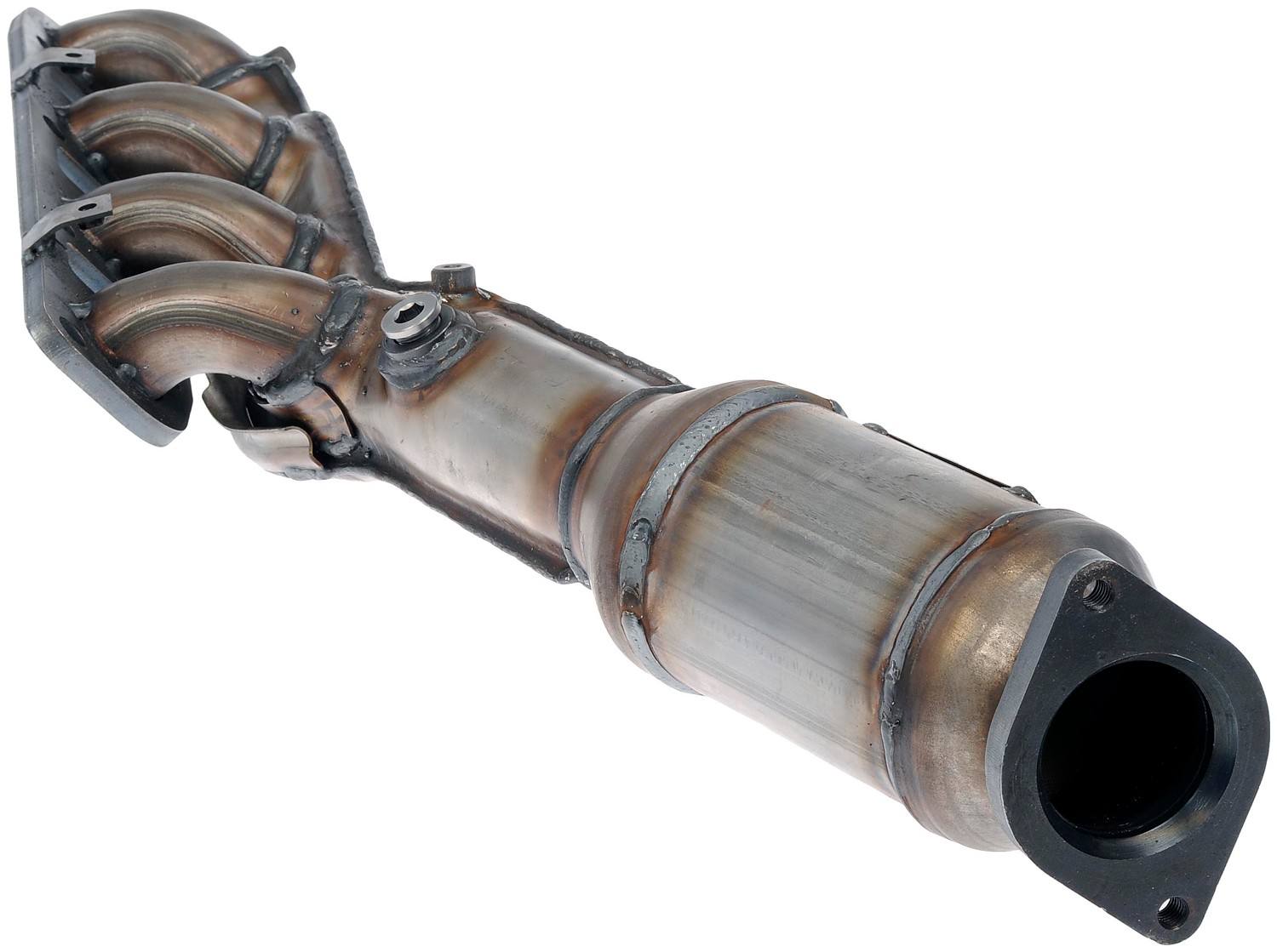 Front View of Right Catalytic Converter with Integrated Exhaust Manifold DORMAN 674-301