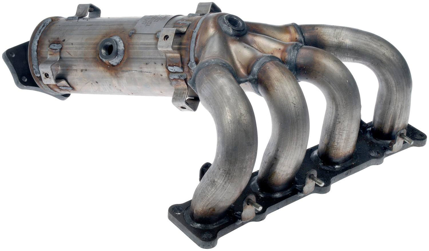 Front View of Catalytic Converter with Integrated Exhaust Manifold DORMAN 674-303