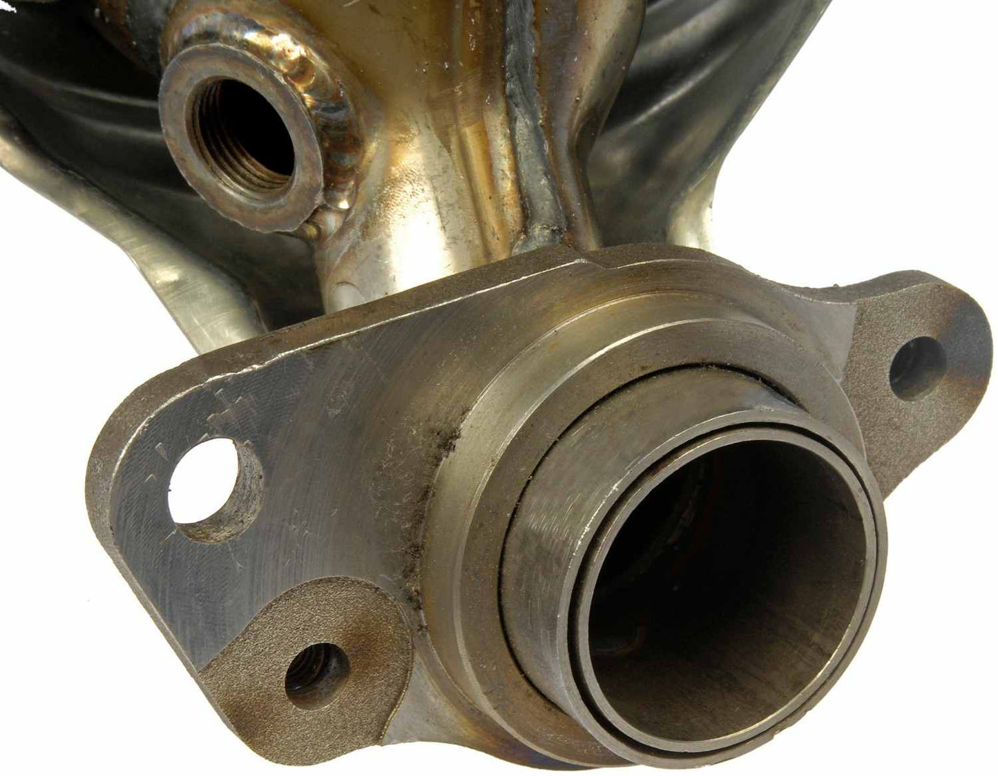 Bottom View of Catalytic Converter with Integrated Exhaust Manifold DORMAN 674-608