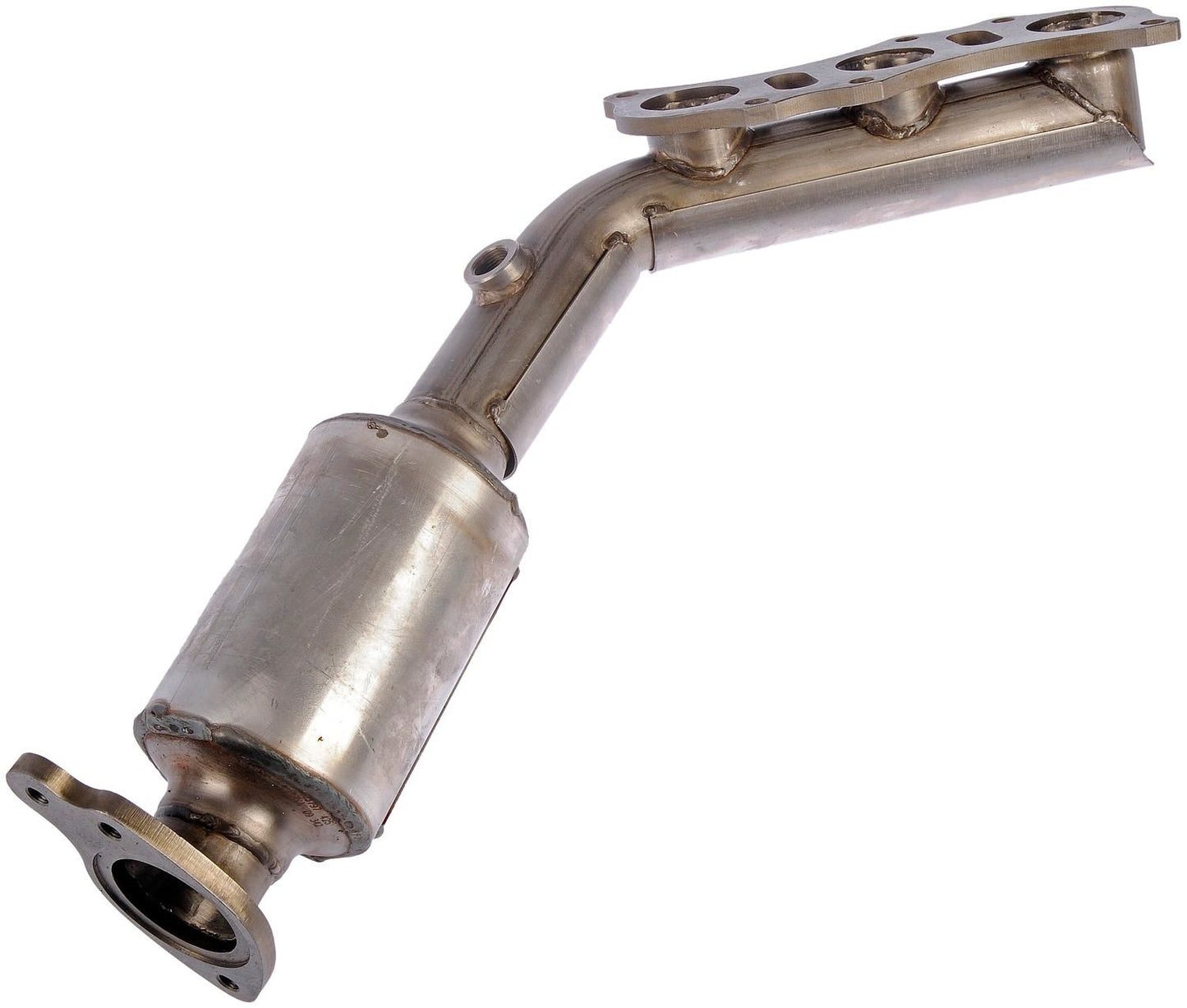 Top View of Left Catalytic Converter with Integrated Exhaust Manifold DORMAN 674-797