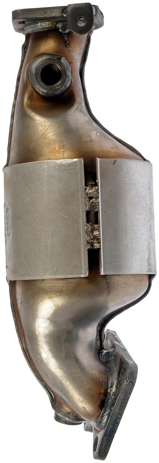 Back View of Rear Catalytic Converter with Integrated Exhaust Manifold DORMAN 674-849