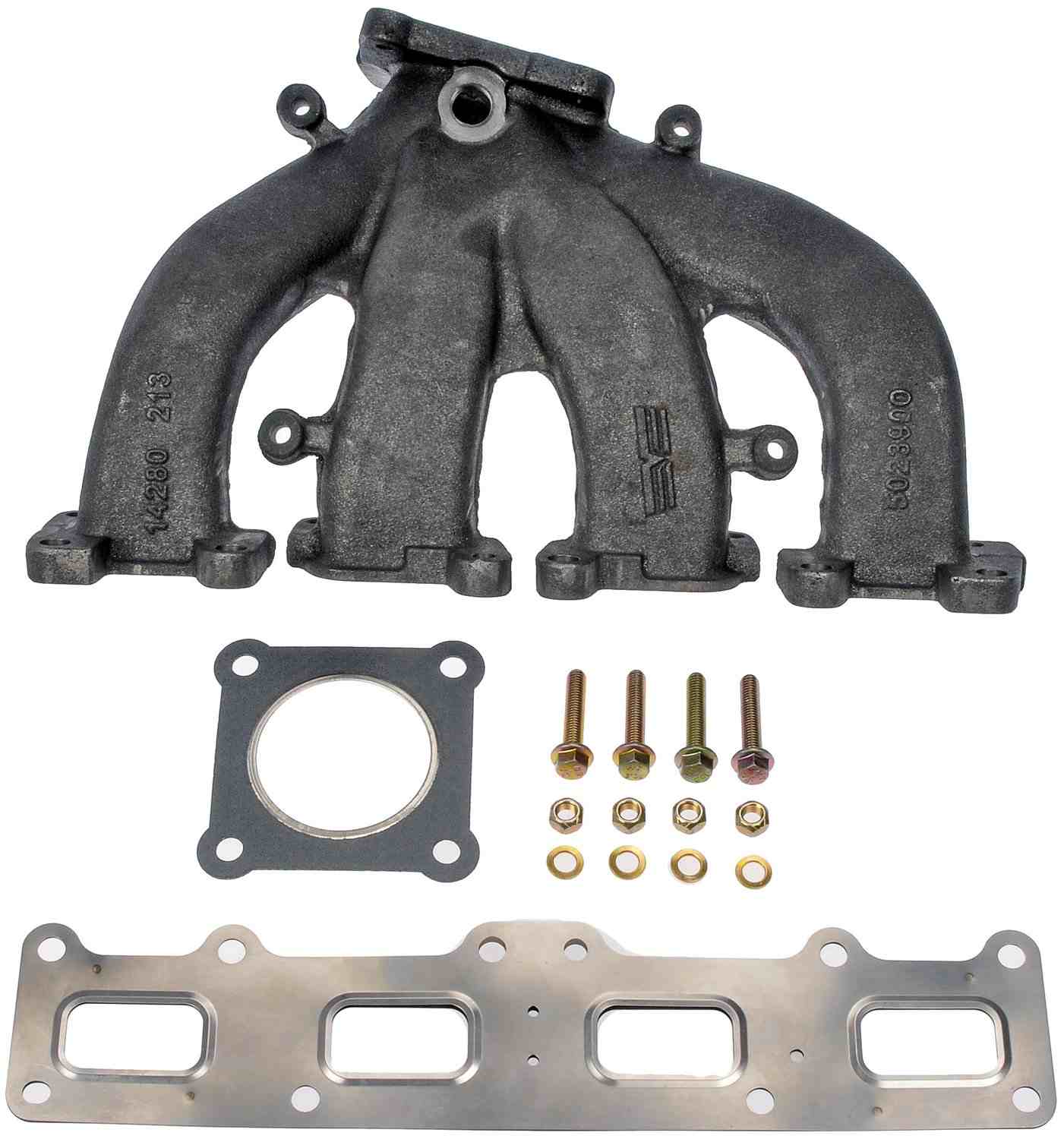 Angle View of Left Exhaust Manifold DORMAN 674-900