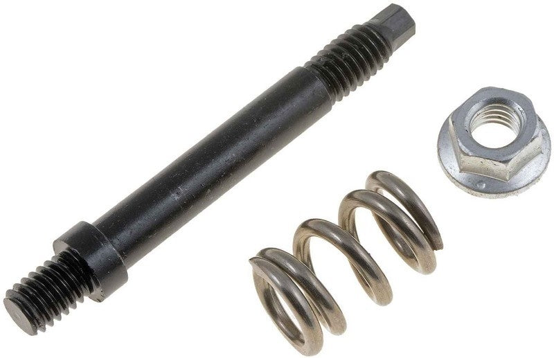 Front View of Front Exhaust Manifold Bolt and Spring DORMAN 675-210