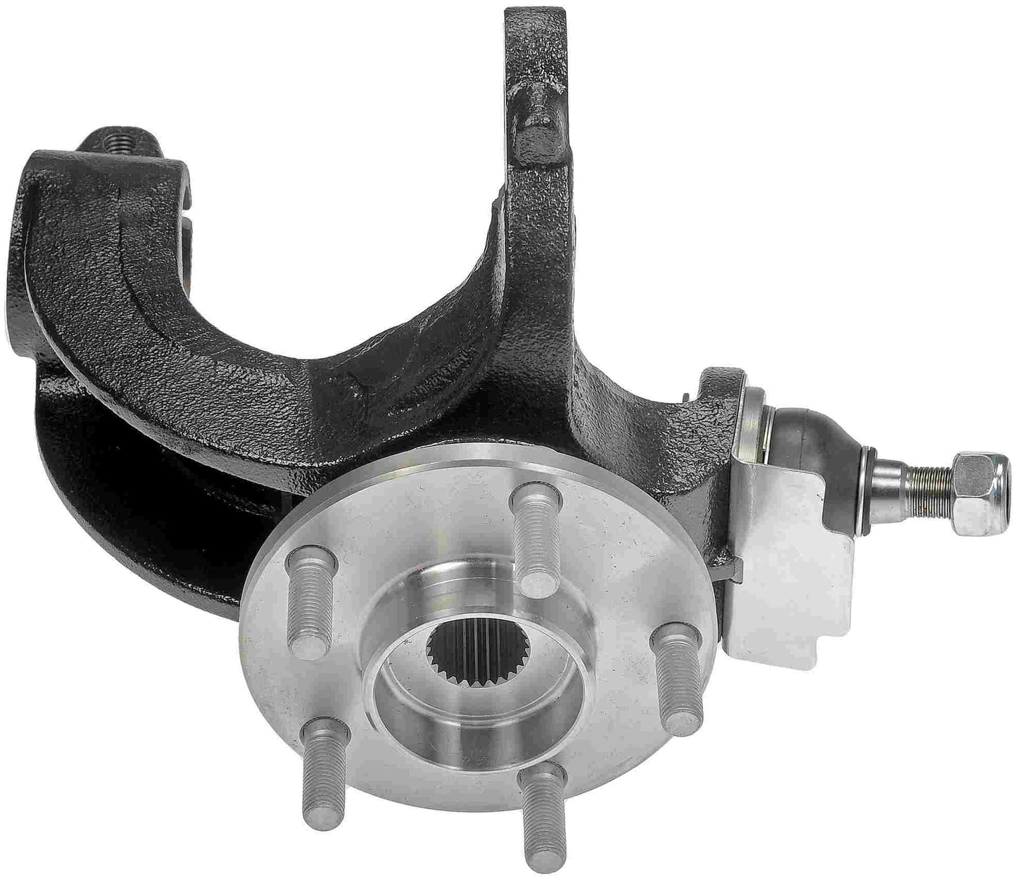 Back View of Front Left Steering Knuckle Kit DORMAN 698-467