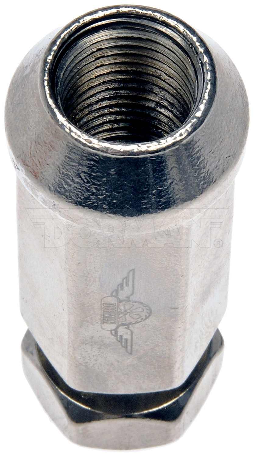 Back View of Front Wheel Lug Nut DORMAN 712-245MXL4