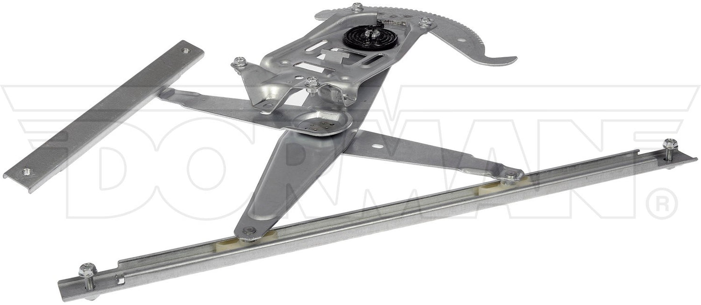 Top View of Front Left Window Regulator DORMAN 740-756