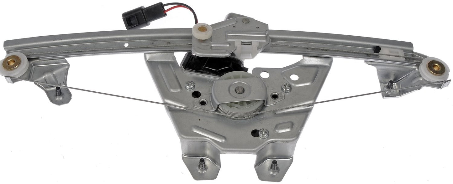 Front View of Rear Left Power Window Motor and Regulator Assembly DORMAN 741-108