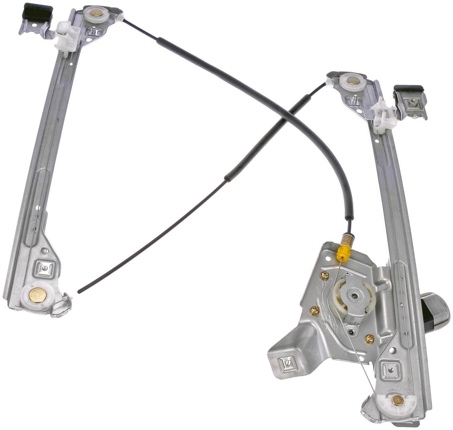 Front View of Front Right Power Window Motor and Regulator Assembly DORMAN 741-131