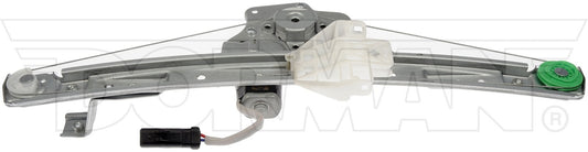 Top View of Rear Right Power Window Motor and Regulator Assembly DORMAN 741-133