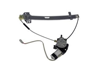 Back View of Front Right Power Window Motor and Regulator Assembly DORMAN 741-301