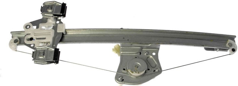 Front View of Rear Left Power Window Motor and Regulator Assembly DORMAN 741-388