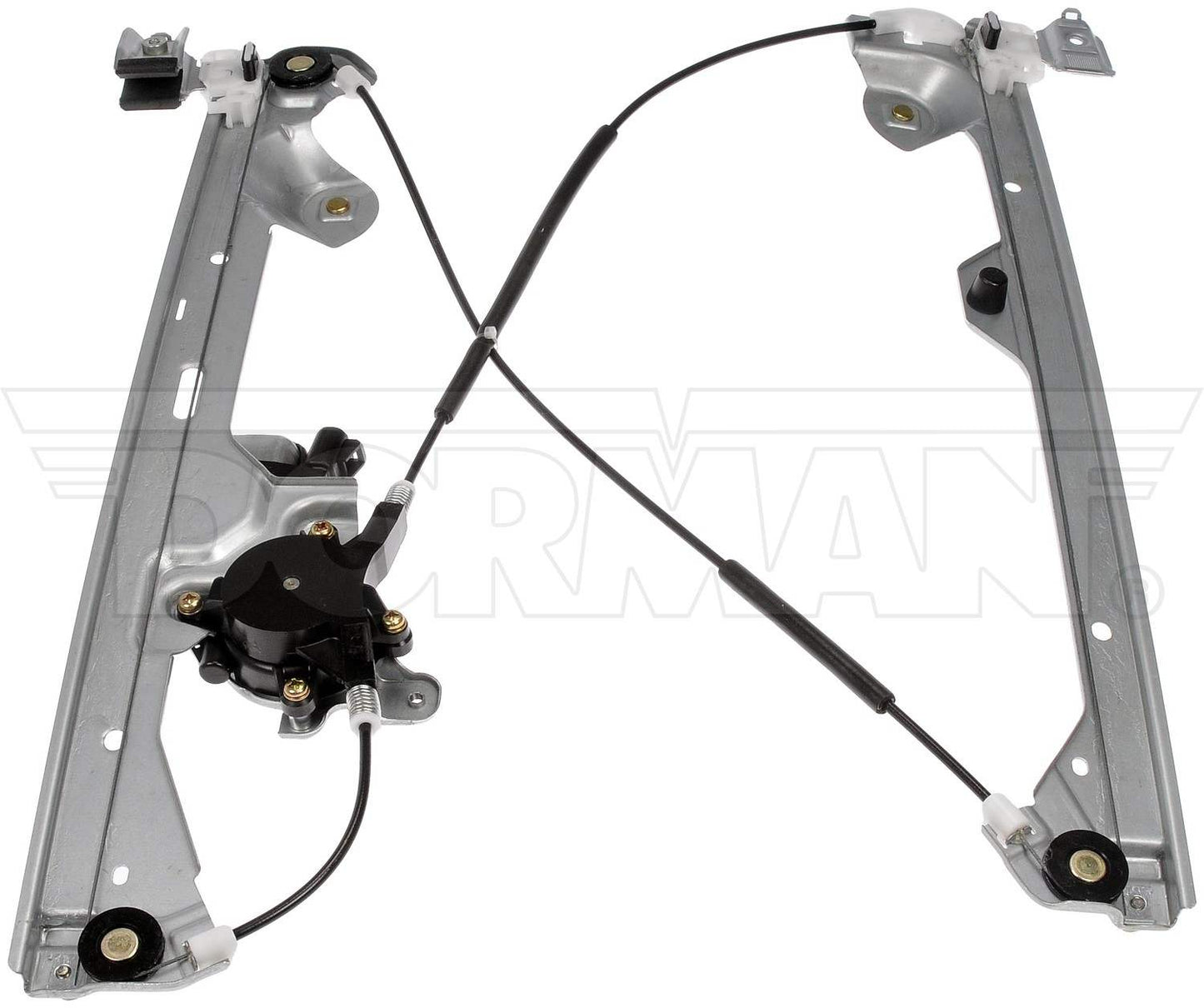 Front View of Rear Right Power Window Motor and Regulator Assembly DORMAN 741-445