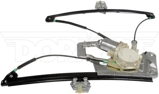 Top View of Front Right Power Window Motor and Regulator Assembly DORMAN 741-479