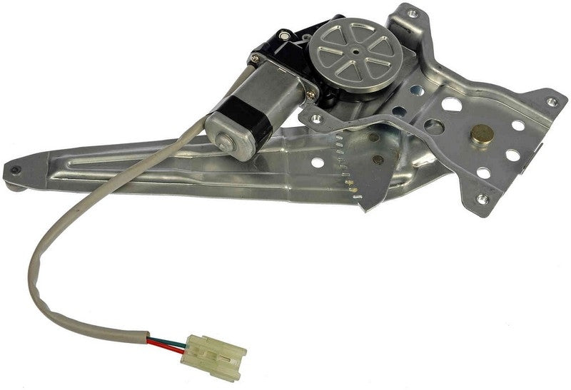 Front View of Rear Right Power Window Motor and Regulator Assembly DORMAN 741-508