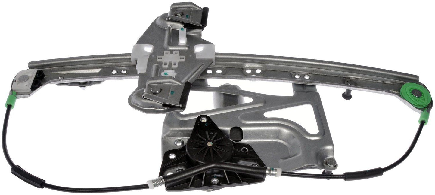 Front View of Front Right Power Window Motor and Regulator Assembly DORMAN 741-521