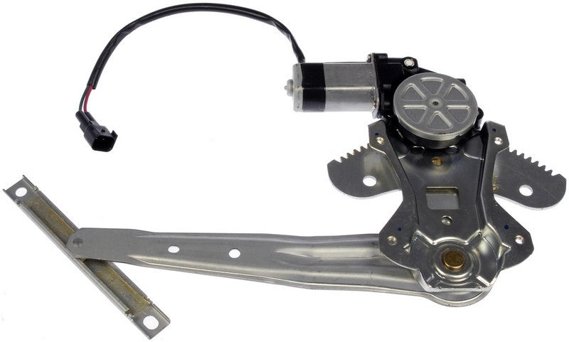 Front View of Rear Right Power Window Motor and Regulator Assembly DORMAN 741-545