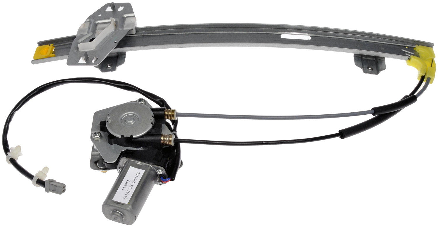 Front View of Front Right Power Window Motor and Regulator Assembly DORMAN 741-567