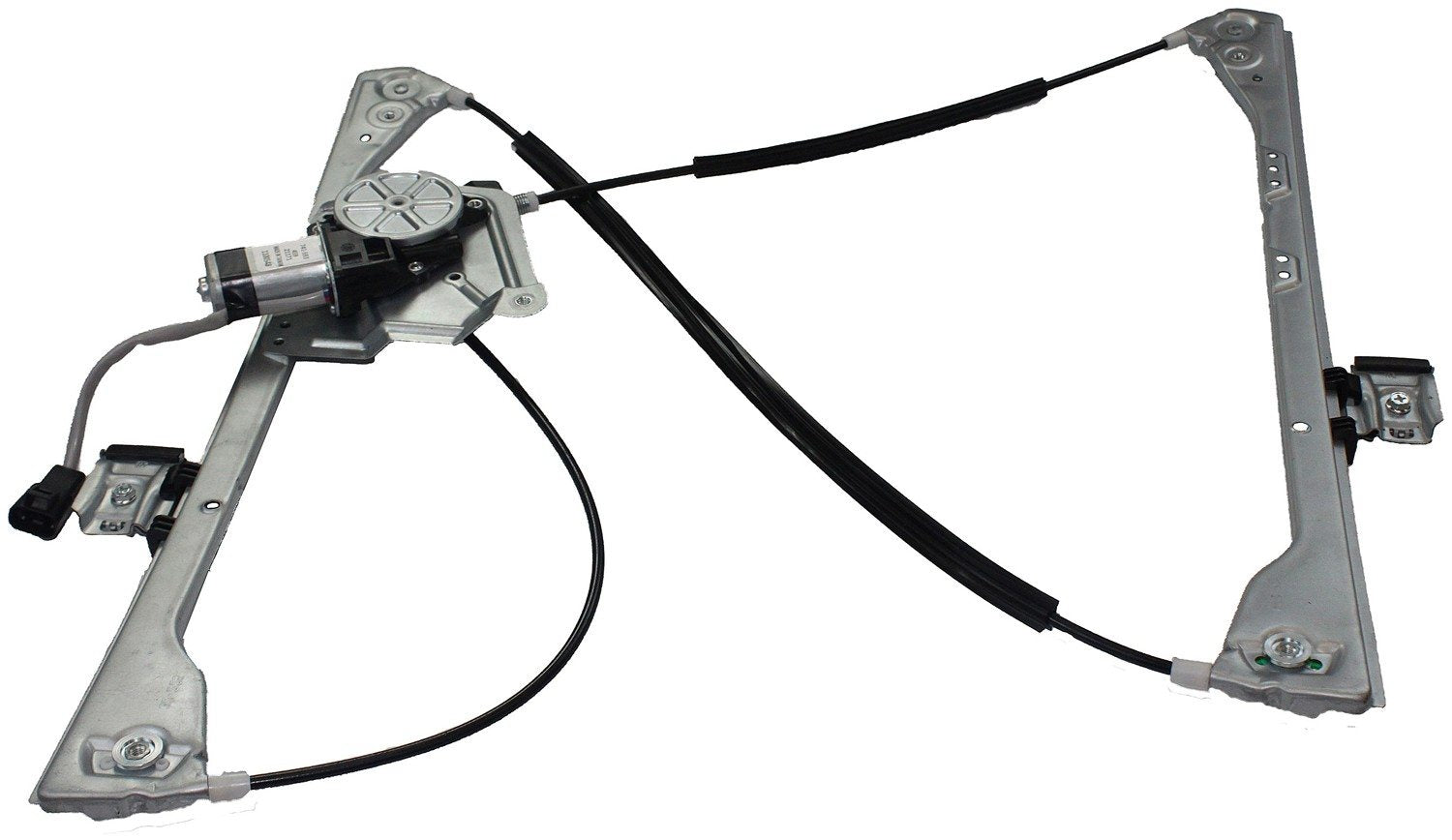 Back View of Front Right Power Window Motor and Regulator Assembly DORMAN 741-593