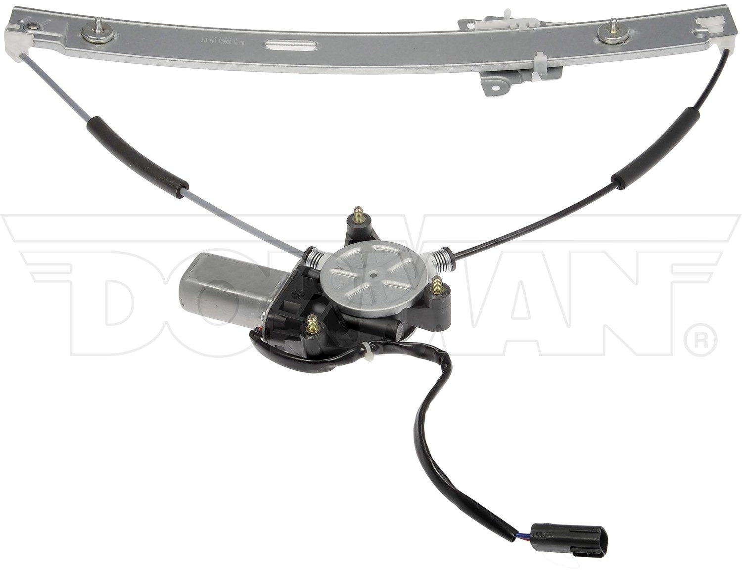 Back View of Front Right Power Window Motor and Regulator Assembly DORMAN 741-605