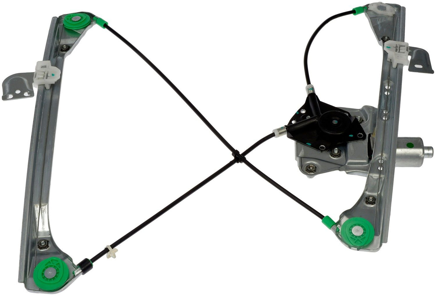 Front View of Front Left Power Window Motor and Regulator Assembly DORMAN 741-643