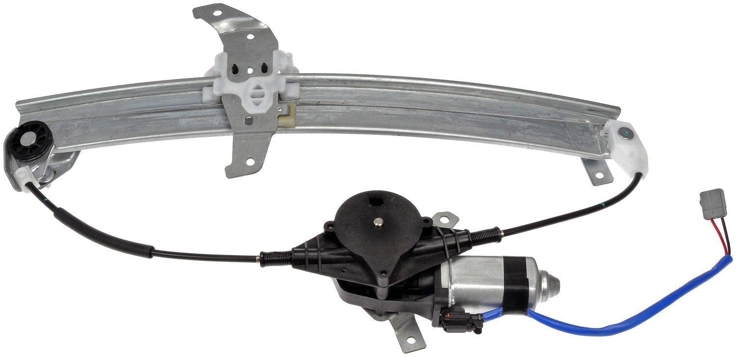 Front View of Front Left Power Window Motor and Regulator Assembly DORMAN 741-662