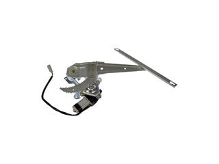 Back View of Rear Left Power Window Motor and Regulator Assembly DORMAN 741-698