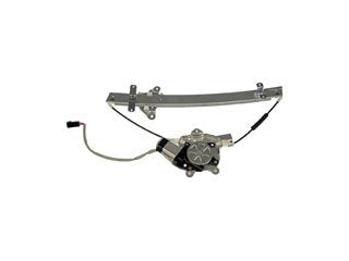 Back View of Front Left Power Window Motor and Regulator Assembly DORMAN 741-701