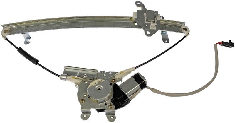 Front View of Front Left Power Window Motor and Regulator Assembly DORMAN 741-701