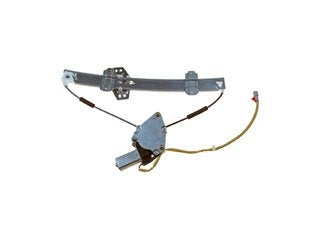 Back View of Front Right Power Window Motor and Regulator Assembly DORMAN 741-735