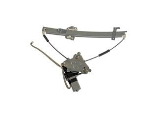Back View of Front Left Power Window Motor and Regulator Assembly DORMAN 741-740