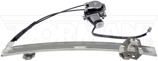 Top View of Front Right Power Window Motor and Regulator Assembly DORMAN 741-765