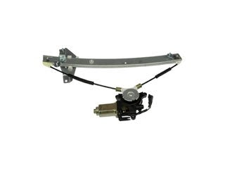 Back View of Front Right Power Window Motor and Regulator Assembly DORMAN 741-784