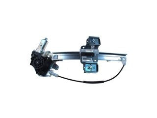 Front View of Rear Left Power Window Motor and Regulator Assembly DORMAN 741-811