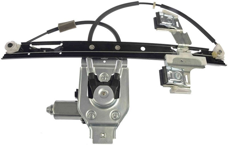 Front View of Rear Left Power Window Motor and Regulator Assembly DORMAN 741-890