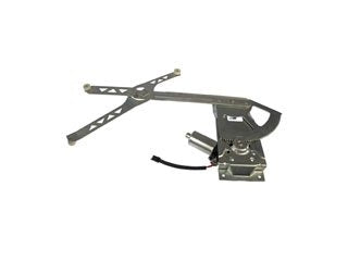 Back View of Front Left Power Window Motor and Regulator Assembly DORMAN 741-896