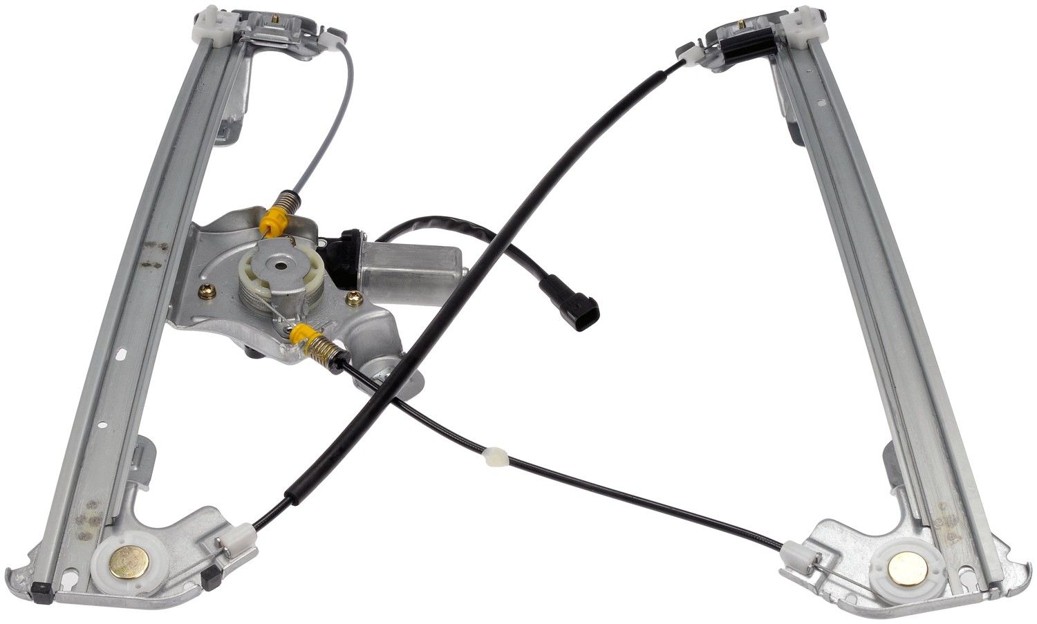 Front View of Rear Left Power Window Motor and Regulator Assembly DORMAN 741-968