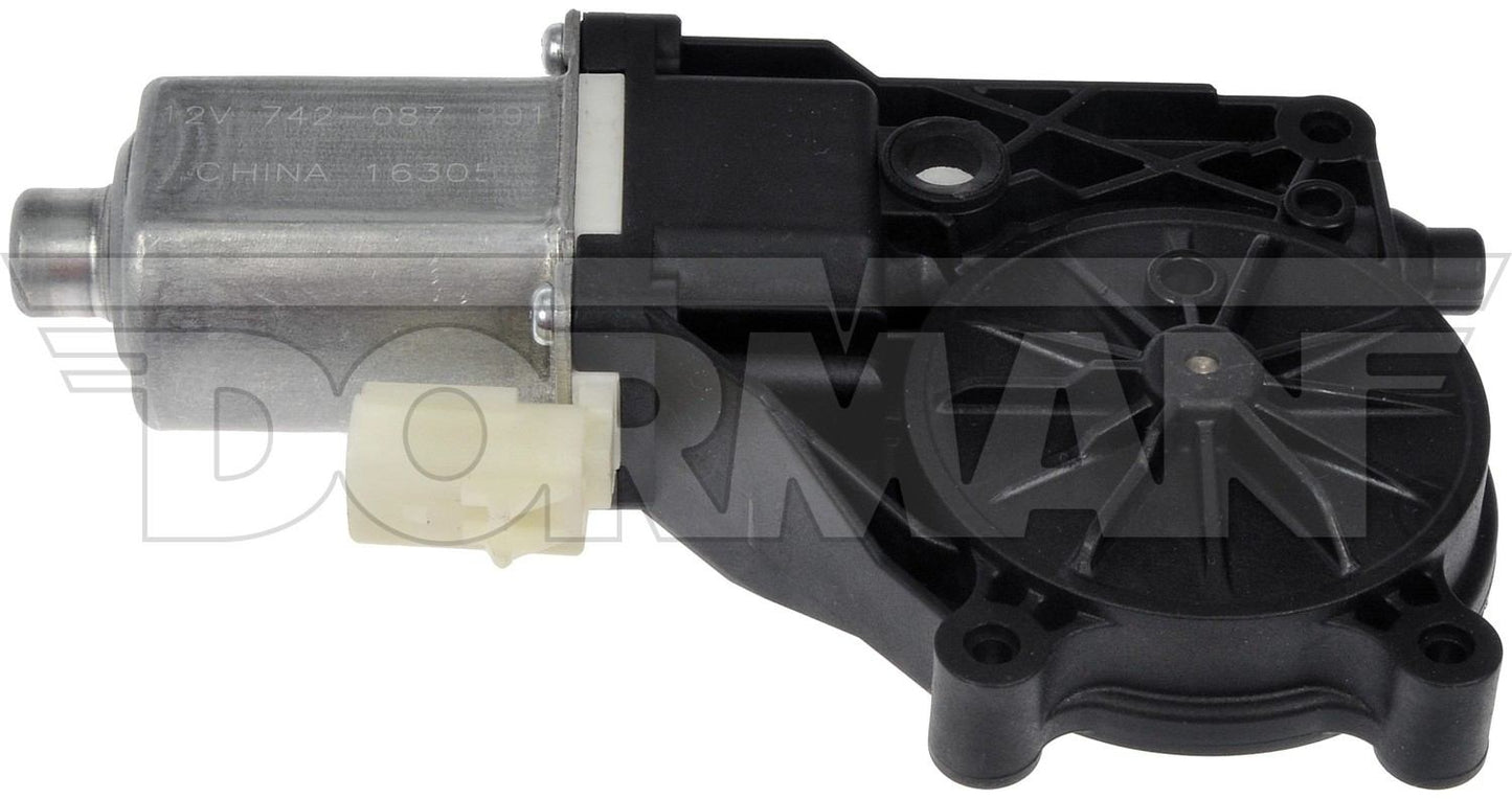 Back View of Front Right Power Window Motor DORMAN 742-087