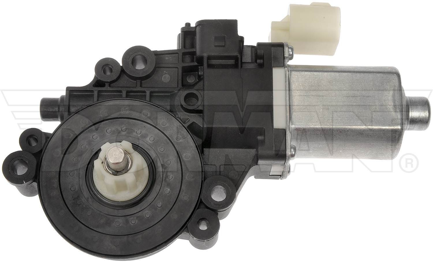 Front View of Front Left Power Window Motor DORMAN 742-090