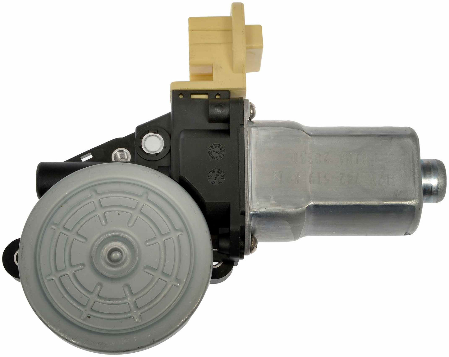 Back View of Front Right Power Window Motor DORMAN 742-519