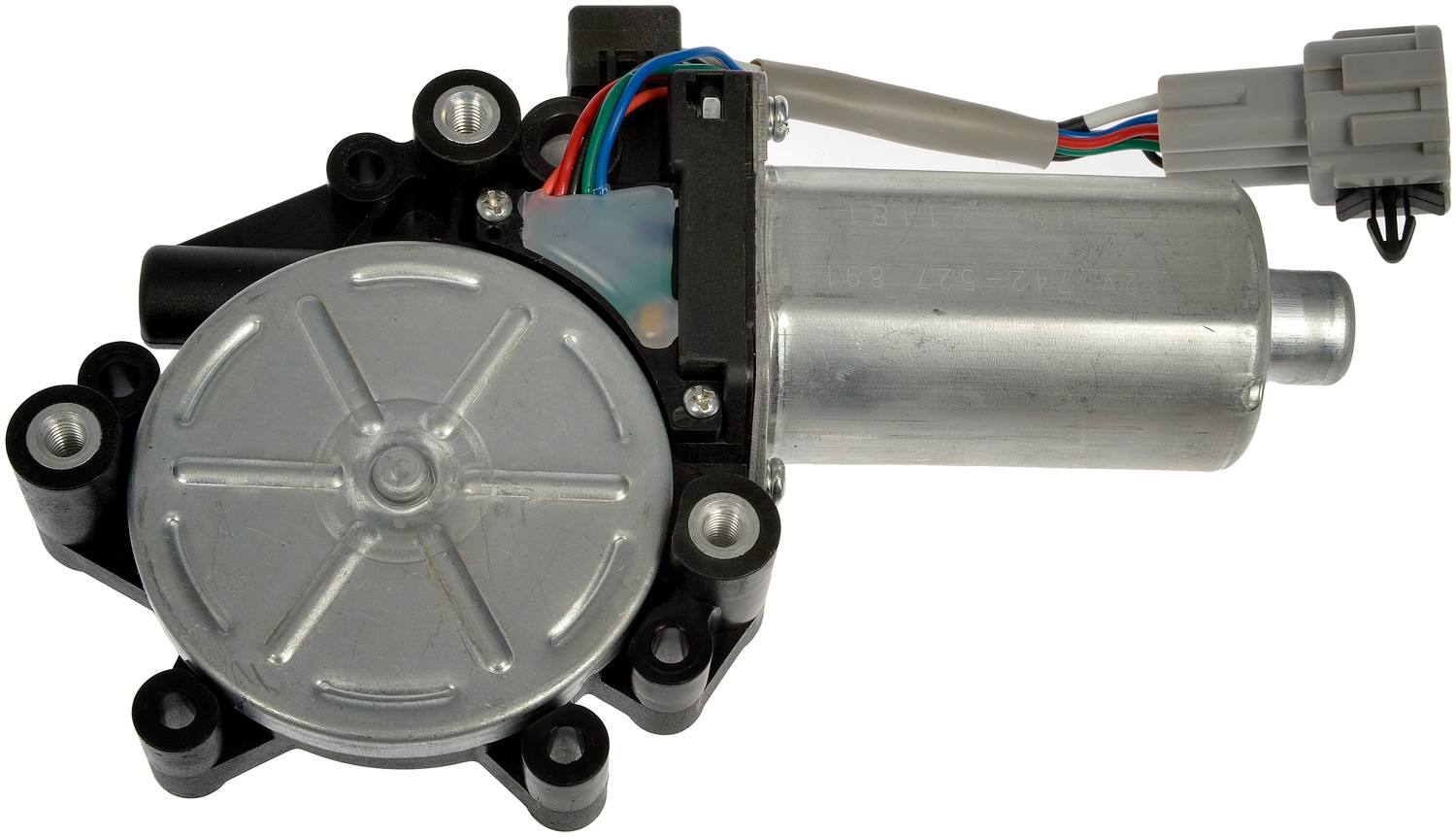 Back View of Front Left Power Window Motor DORMAN 742-527